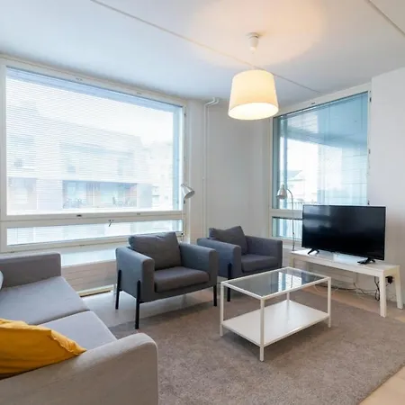 Spacious For 4 With Sauna In Jatkasaari Apartman