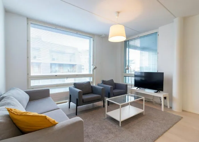 Spacious For 4 With Sauna In Jatkasaari Apartman